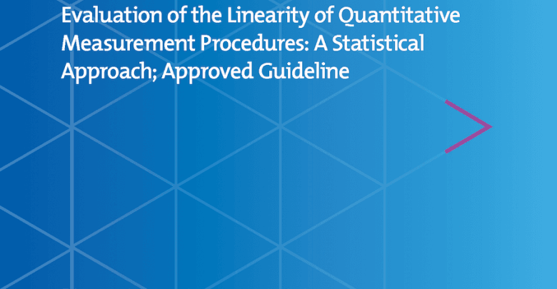 خرید استاندارد CLSI EP06 دانلود استانداردEvaluation of the Linearity of Quantitative Measurement Procedures